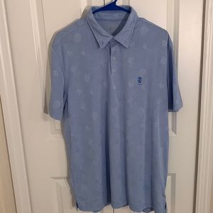 Izod golf polo - Large - light blue